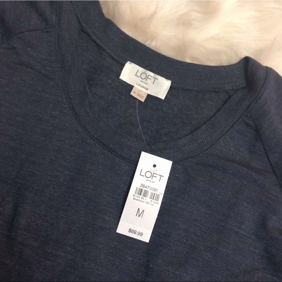 SOLD 🎆 LOFT Super Soft Raglan Dress - Picture 5 of 7